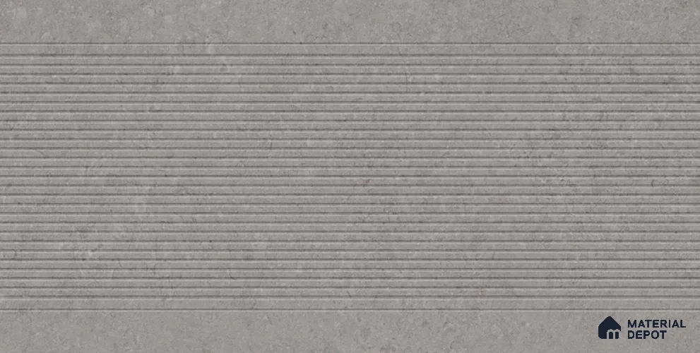 Punch Wall Tile TL 13420 C Jura Stone Decor Grey 4 ft x 2 ft Matte Finish Vitrified Tile - 9 mm | Suitable For Kitchen, Bathroom, Balcony