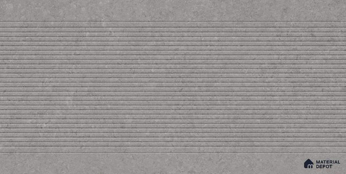 Punch Wall Tile TL 13420 C Jura Stone Decor Grey 4 ft x 2 ft Matte Finish Vitrified Tile - 9 mm | Suitable For Kitchen, Bathroom, Balcony
