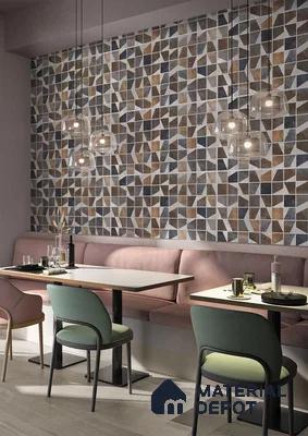 Stone Wall Tile TL 12786 Vita Metalic Decor 4 ft x 2 ft Punch Matte Finish Vitrified Tile - 9 mm | Suitable For Accent/Feature Wall, Kitchen, Dining Area