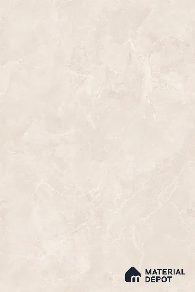 Marble Floor & Wall Tile TL 13306 B Luca Crema 6 ft x 4 ft Paper Matte Finish Vitrified Tile - 9 mm | Suitable For Living Room, Bedroom & Dining Area