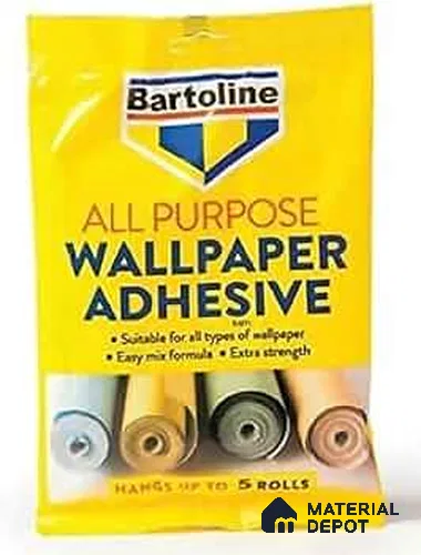Bartoline All Purpose Wallpaper Adhesive - 95 Grams | Suitable For All Types Of Wallpapers