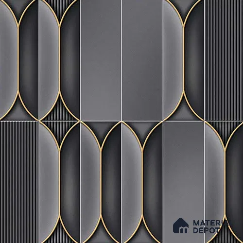 Moroccan Tile TL 04394 L Fenix 217 Decor 1 ft x 1 ft Ceramic Matte Finish - 9 mm | Suitable For Kitchen, Bathroom, Basin Area | Please Expect a Slight Variation of Pattern