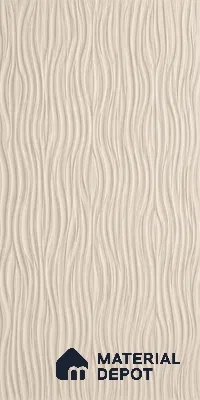 Flowing Dunes 2730 mm x 3490 mm CNC Made HDHMR Wall Panel - 25 mm (Height - 8.95 ft & Width - 11.45 ft)