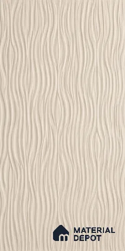 Flowing Dunes 2730 mm x 3490 mm CNC Made HDHMR Wall Panel - 25 mm (Height - 8.95 ft & Width - 11.45 ft)