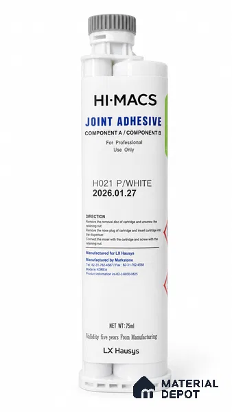 H021 White Joint Adhesive Corian Glue for M615 Aurora Cotton - 75 g