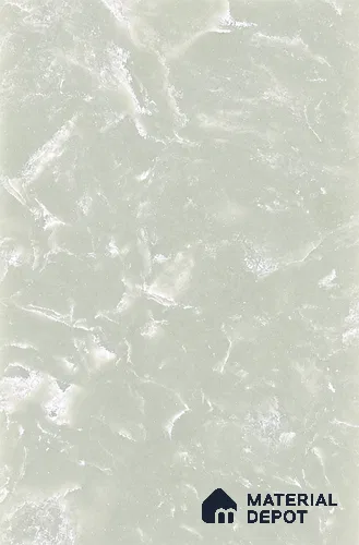 Belina Quartz QR 00396 Nilgiri Green Regalia Series 10.75 ft x 5.42 ft Quartz - 20 mm | 10 Years Warranty | Suitable for Kitchen, Restaurant, Counter Tops, Dining, Reception, office