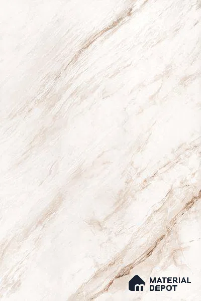 TL 03544 Senso White Pearl 1800 x1200 mm Matte Finish Endless Glazed Vitrified Floor Tile - 9 mm (Random 3) | Adhesive and Spacers Must be Used During Installation