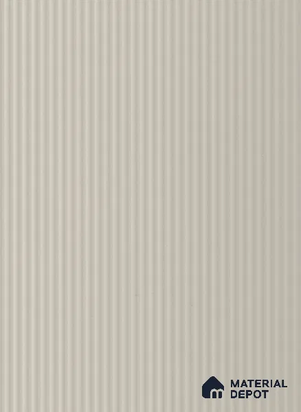 Beige Fluted look SR Crystal Z+ 2206 8 ft x 4 ft High Gloss Finish Decorative Laminate - 1.25 mm | Suitable for TV Unit, Wardrobe, Kitchen Cabinet