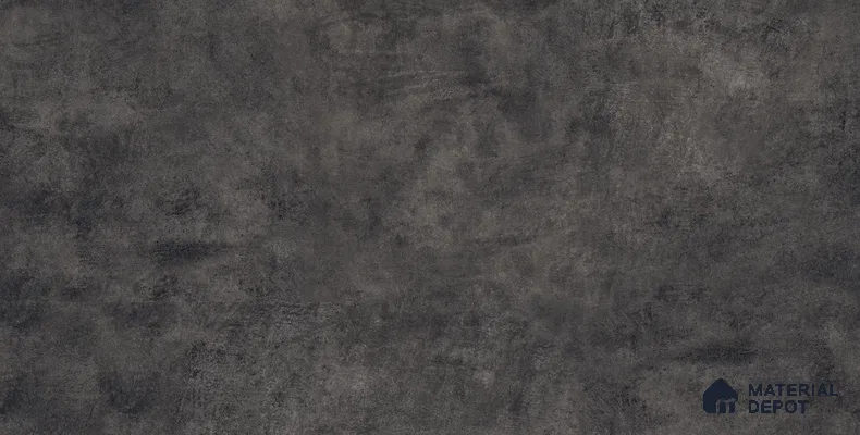 Stone Wall & Floor Tile TL 08333 I Cementum Nero 4 ft x 2 ft Matte Finish Vitrified Tile - 9 mm | Suitable For Bathroom, Kitchen, Balcony