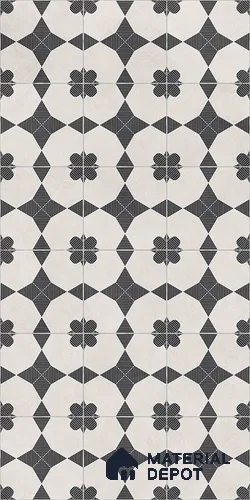 Patterned Wall Tile TL 09982 4 ft x 2 ft Grey Vitrified Matte Finish Tile - 9 mm | Ideal for Living Room,Bedroom,Bathroom,Kitchen