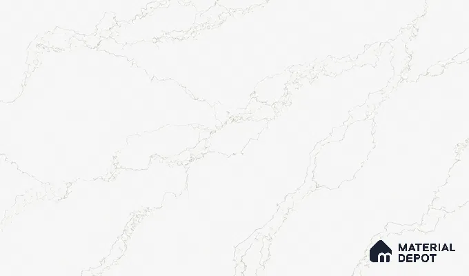 Belina Quartz QR 00078 Diana Aurelia Viola Series 10.75 ft x 5.42 ft Quartz - 20 mm | 7 Years Warranty | Suitable for Kitchen, Restaurant, Counter Tops, Dining, Reception, office