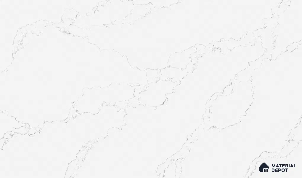 Belina Quartz QR 00080 Diana Mist Viola Series 10.75 ft x 5.42 ft Quartz - 20 mm | 7 Years Warranty | Suitable for Kitchen, Restaurant, Counter Tops, Dining, Reception, office