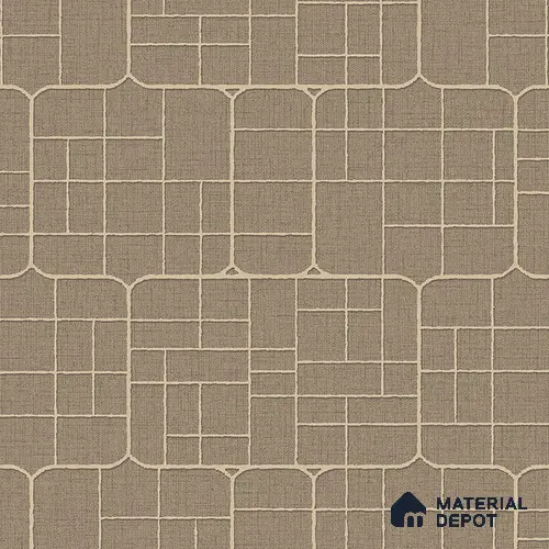 34511-5 | 5 Meter x 41.7 Inches Geometric Look Wallpaper - 56.99 Sq. Ft. | Minimum 15% wastage during installation