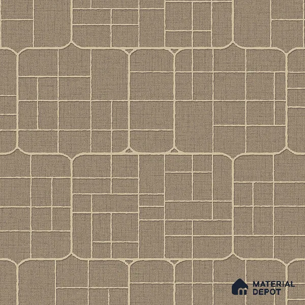 34511-5 | 5 Meter x 41.7 Inches Geometric Look Wallpaper - 56.99 Sq. Ft. | Minimum 15% wastage during installation
