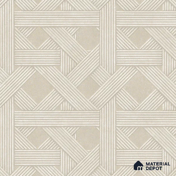 34512-2 | 5 Meter x 41.7 Inches Geometric Look Wallpaper - 56.99 Sq. Ft. | Minimum 15% wastage during installation