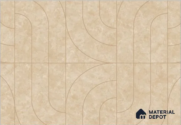 34535-3 | 5 Meter x 41.7 Inches Geometric Look PVC Wallpaper - 56.99 Sq. Ft | Minimum 15% wastage during installation
