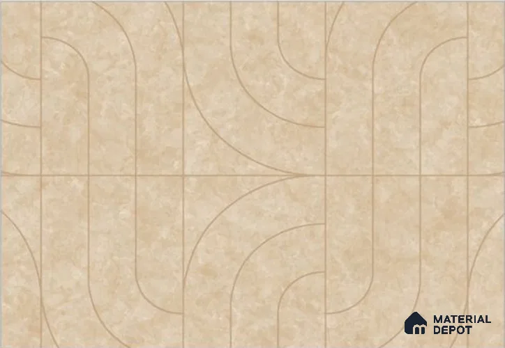 34535-3 | 5 Meter x 41.7 Inches Geometric Look PVC Wallpaper - 56.99 Sq. Ft | Minimum 15% wastage during installation