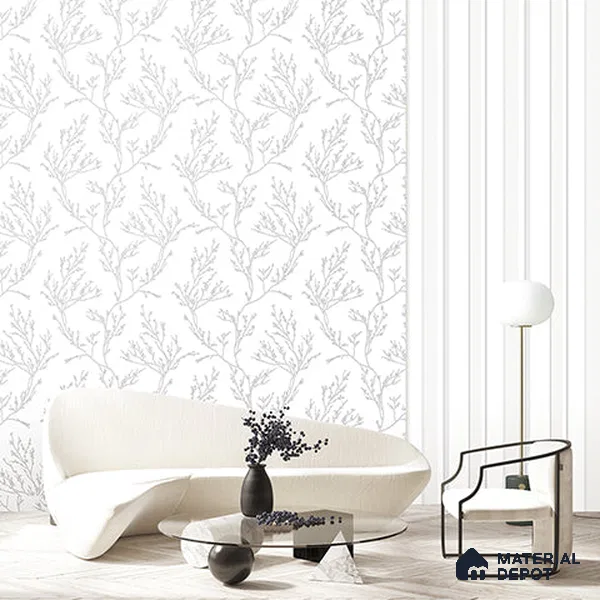 34538-1 | 5 Meter x 41.7 Inches Nature Look PVC Wallpaper - 56.99 Sq. Ft | Minimum 15% wastage during installation