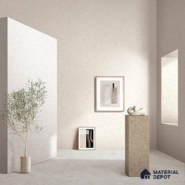 34542-6 | 5 Meter x 41.7 Inches Geometric Look PVC Wallpaper - 56.99 Sq. Ft | Minimum 15% wastage during installation