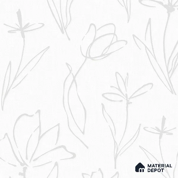 62510-1 | 5 Meter x 41.7 Inches Florals Look Wallpaper - 56.99 Sq. Ft. | Minimum 15% wastage during installation