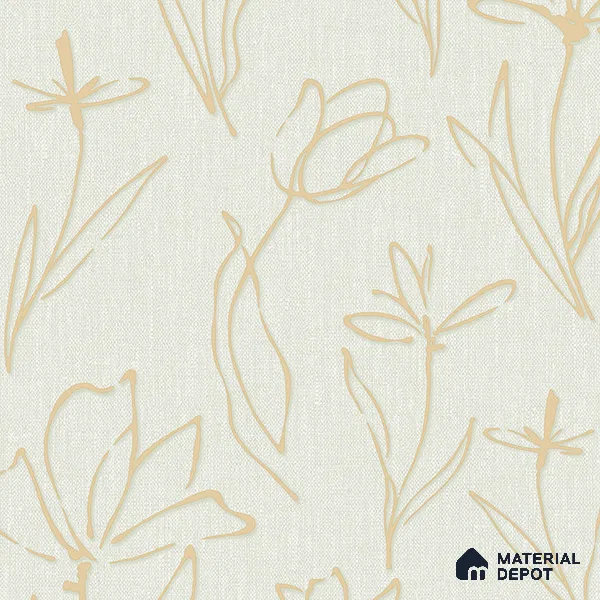 62510-3 | 5 Meter x 41.7 Inches Florals Look Wallpaper - 56.99 Sq. Ft. | Minimum 15% wastage during installation
