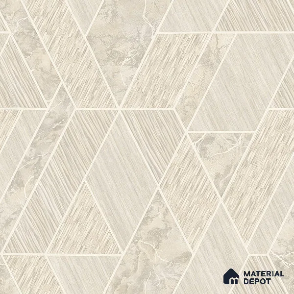ST021004 | 10.05 Meter x 20.86 Inches Geometric Look Wallpaper - 57.33 Sq. Ft. | Minimum 15% wastage during installation