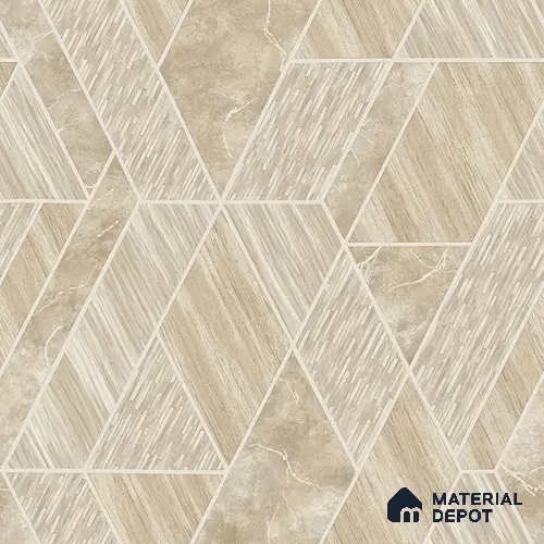 ST021005 | 10.05 Meter x 20.86 Inches Geometric Look Wallpaper - 57.33 Sq. Ft. | Minimum 15% wastage during installation