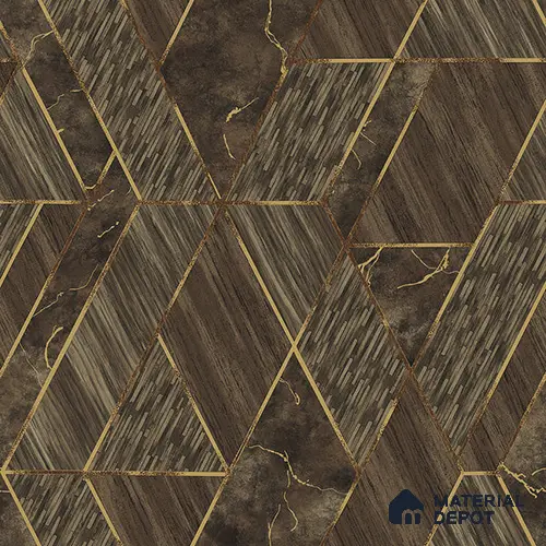 ST021009 | 10.05 Meter x 20.86 Inches Geometric Look Wallpaper - 57.33 Sq. Ft. | Minimum 15% wastage during installation