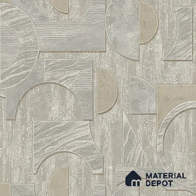 ST021016 | 10.05 Meter x 20.86 Inches Geometric Look Wallpaper - 57.33 Sq. Ft. | Minimum 15% wastage during installation
