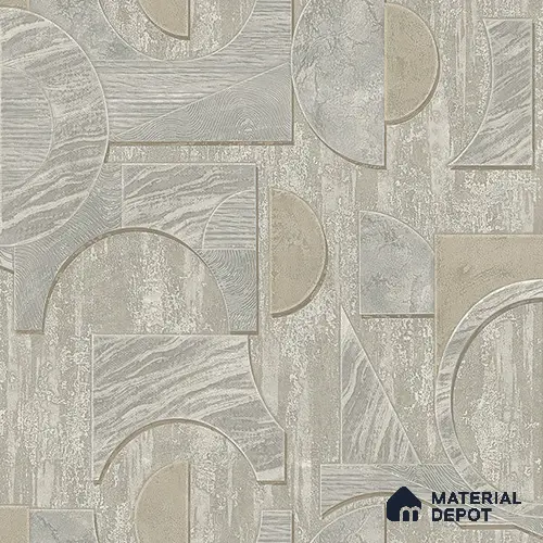 ST021016 | 10.05 Meter x 20.86 Inches Geometric Look Wallpaper - 57.33 Sq. Ft. | Minimum 15% wastage during installation