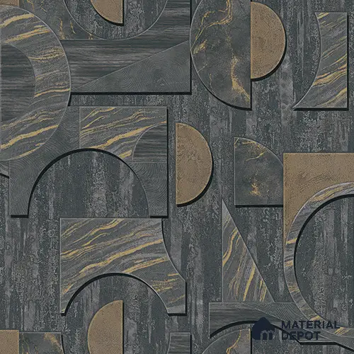 ST021024 | 10.05 Meter x 20.86 Inches Geometric Look Wallpaper - 57.33 Sq. Ft. | Minimum 15% wastage during installation