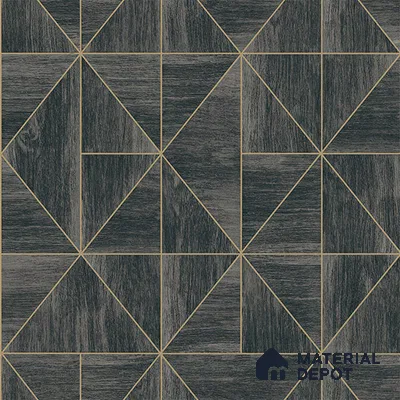 ST021059 | 10.05 Meter x 20.86 Inches Geometric Look Wallpaper - 57.33 Sq. Ft. | Minimum 15% wastage during installation