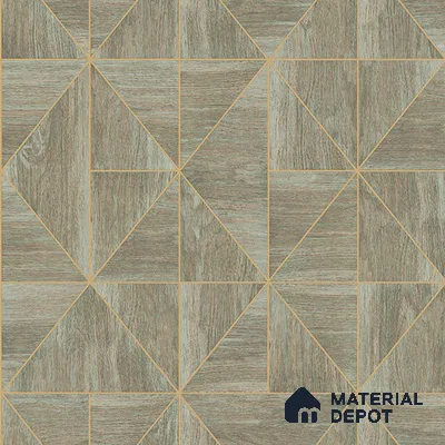 ST021063 | 10.05 Meter x 20.86 Inches Geometric Look Wallpaper - 57.33 Sq. Ft. | Minimum 15% wastage during installation