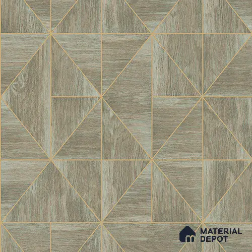 ST021063 | 10.05 Meter x 20.86 Inches Geometric Look Wallpaper - 57.33 Sq. Ft. | Minimum 15% wastage during installation