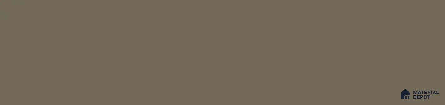 1053 Mocha Brown 22x0.8 mm Matte PVC Edge Band Solid Series 1 Meter - 0.8 mm