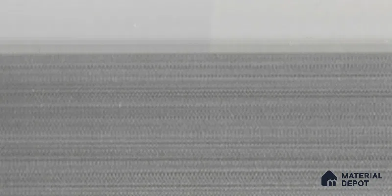4101 22x0.8 mm Transparent PVC Edge Band Fusion Series 1 Meter - 0.8 mm