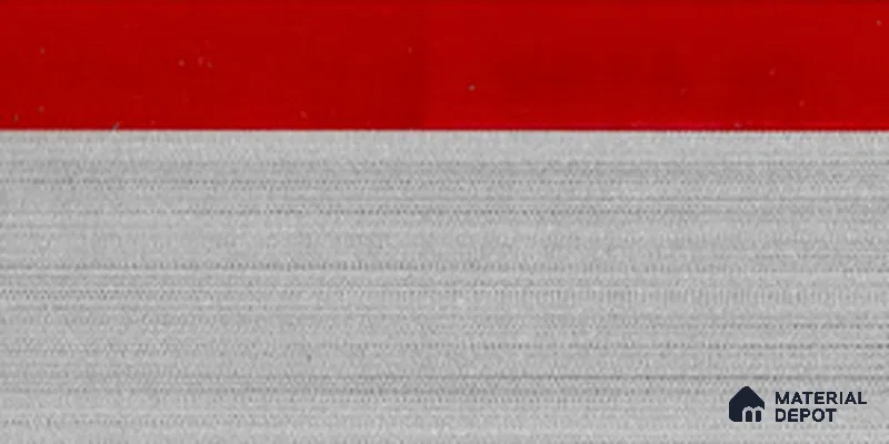 4103 22x0.8 mm Transparent PVC Edge Band Fusion Series 1 Meter - 0.8 mm