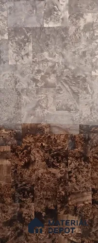 Brown Wood look 04 Carbon Grey 10/10 8 ft x 4 ft Texture Finish Veneer - 4 mm | VE 00588