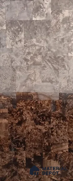 Brown Wood look 04 Carbon Grey 10/10 8 ft x 4 ft Texture Finish Veneer - 4 mm | VE 00588