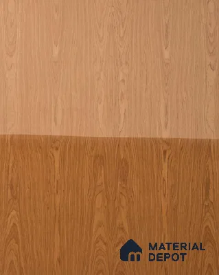 Brown Wood look Burma Teak Crown 8 ft x 4 ft Recon Veneer - 3.2 mm | VE 00477