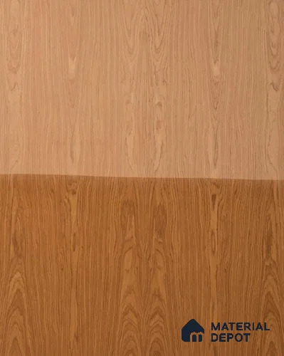 Brown Wood look Burma Teak Crown 8 ft x 4 ft Recon Veneer - 3.2 mm | VE 00477