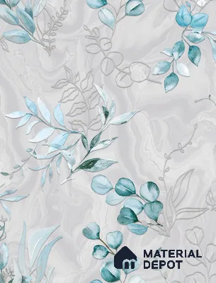 62011 | 9.5 Meter x 21 Inch Florals Look Wallpaper - 55 Sq. Ft.