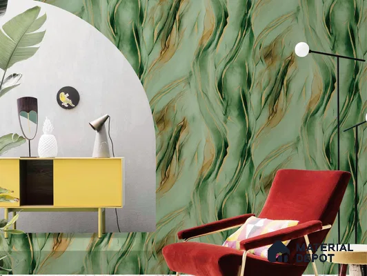 62055 | 9.5 Meter x 21 Inch Patterned Look Wallpaper - 55 Sq. Ft.