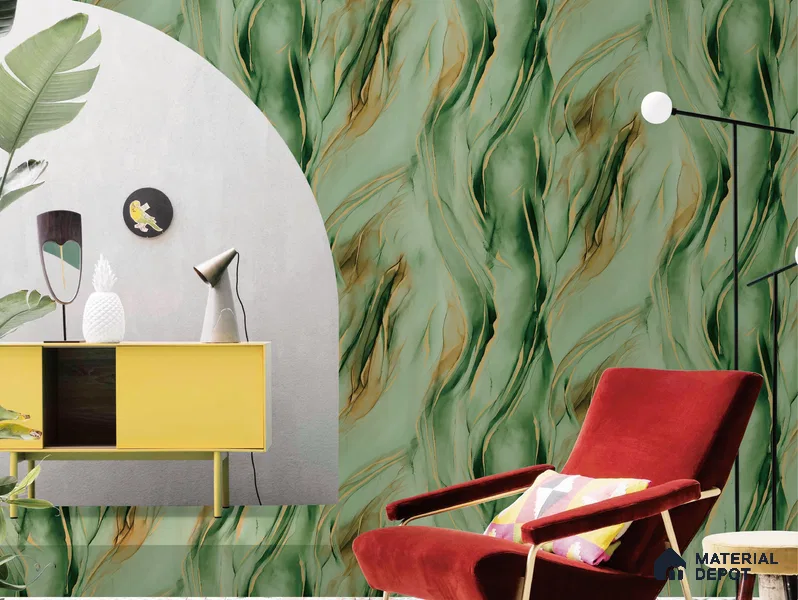 62055 | 9.5 Meter x 21 Inch Patterned Look Wallpaper - 55 Sq. Ft.
