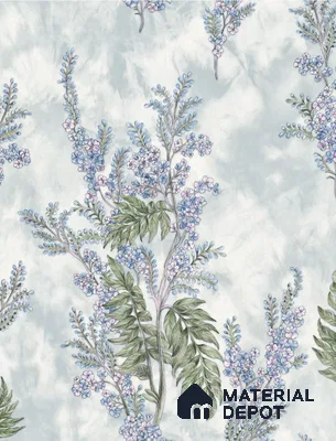 62111 | 9.5 Meter x 21 Inch Florals Look Wallpaper - 55 Sq. Ft.
