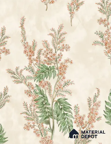 62113 | 9.5 Meter x 21 Inch  Florals Look Wallpaper - 55 Sq. Ft. 