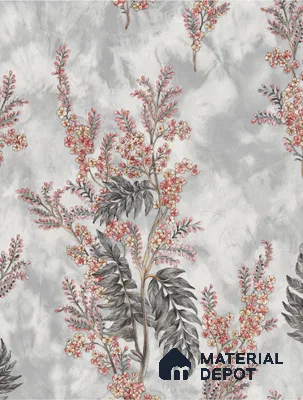 62114 | 9.5 Meter x 21 Inch Florals Look Wallpaper - 55 Sq. Ft.