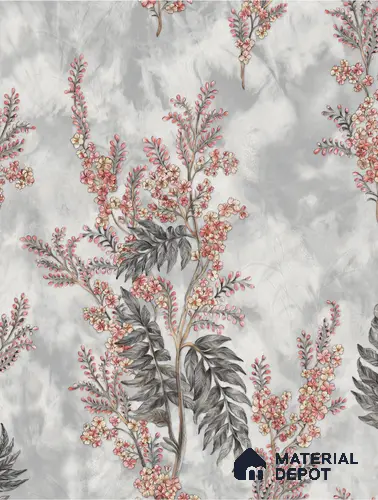 62114 | 9.5 Meter x 21 Inch  Florals Look Wallpaper - 55 Sq. Ft. 