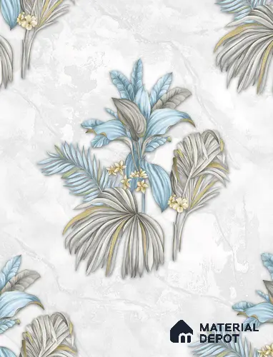 62115 | 9.5 Meter x 21 Inch Florals Look Wallpaper - 55 Sq. Ft.