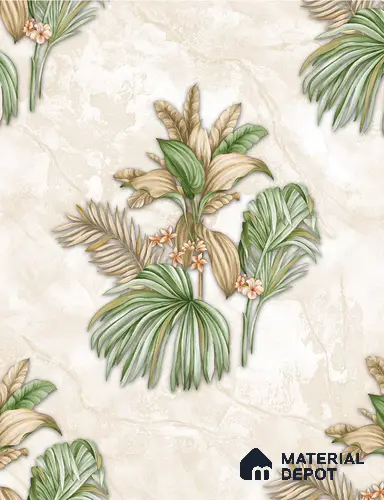 62132 | 9.5 Meter x 21 Inch  Florals Look Wallpaper - 55 Sq. Ft. 